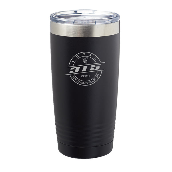"Local 315 Baldwinsville, NY" 20oz. Insulated Tumbler