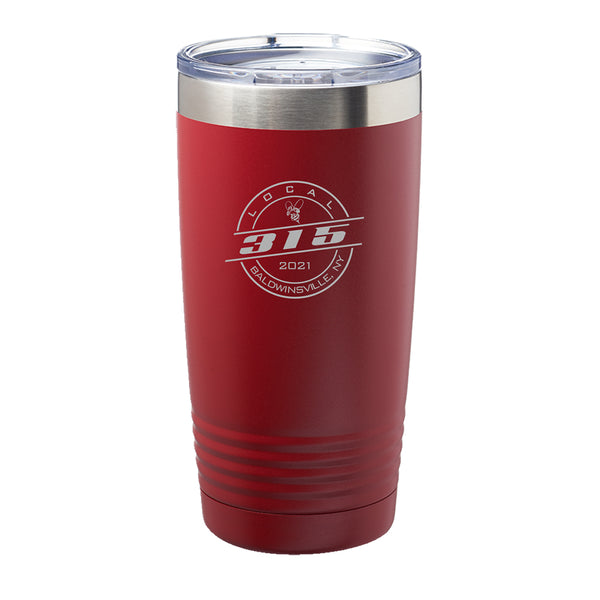 "Local 315 Baldwinsville, NY" 20oz. Insulated Tumbler
