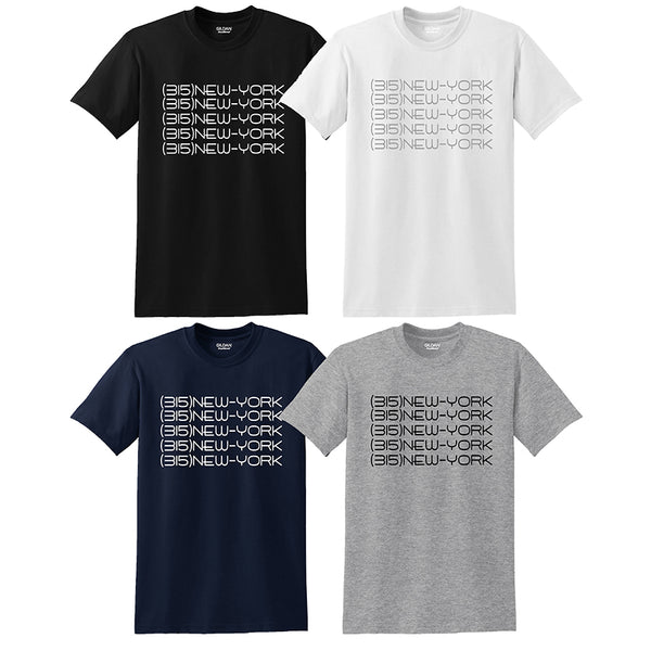 "(315) NEW-YORK" T-shirts