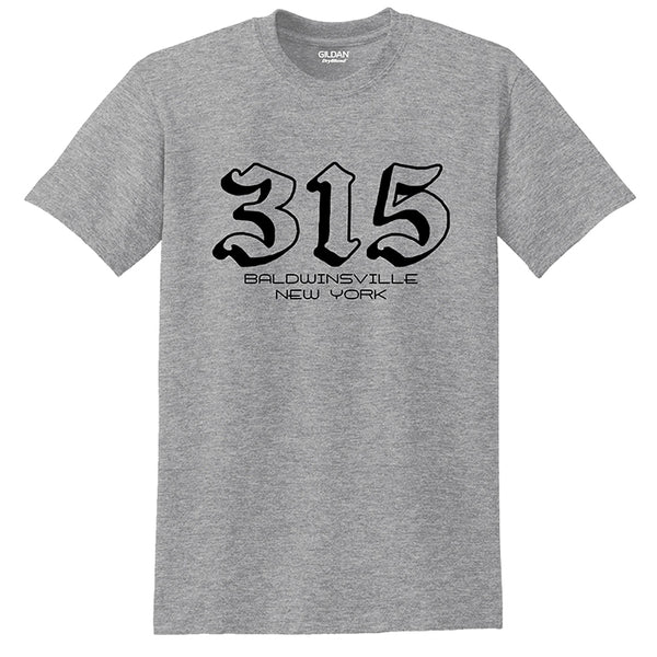 "315 Baldwinsville, NY" T-shirts