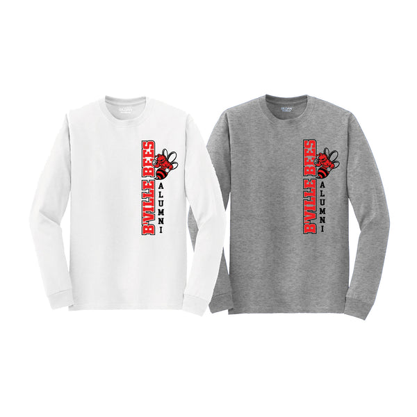 B'Ville Alum Left-Side Two-Color Logo Long Sleeve