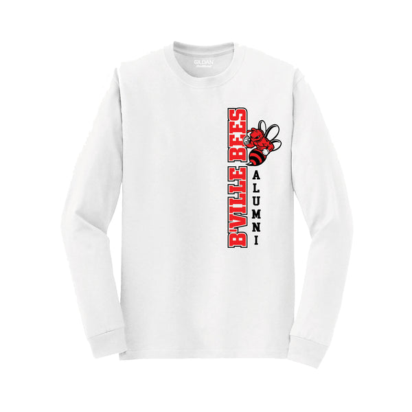B'Ville Alum Left-Side Two-Color Logo Long Sleeve