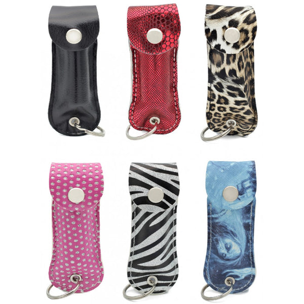 CHEETAH Pepper Spray w/ Leather Holster