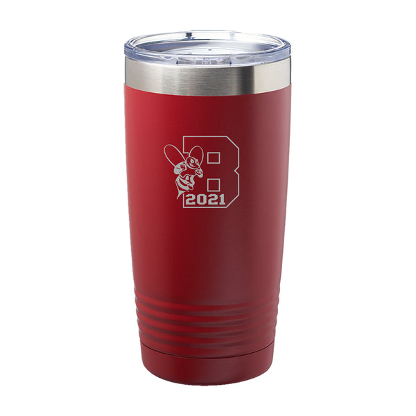 Varsity "B" 2021 20oz. Insulated Tumbler