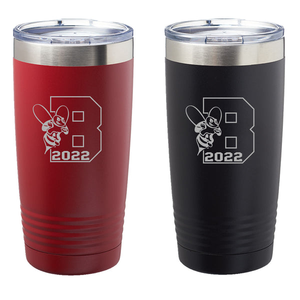 "B 2022" B'ville Bee 20oz. Insulated Tumbler