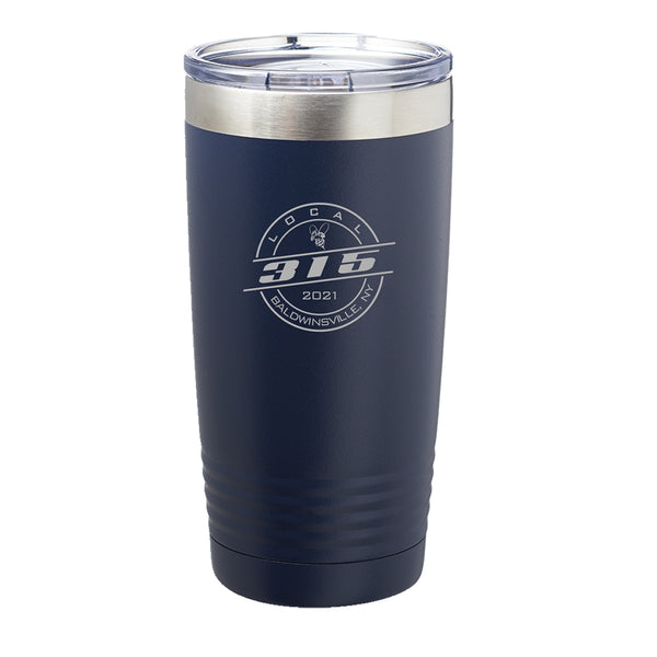 "Local 315 Baldwinsville, NY" 20oz. Insulated Tumbler