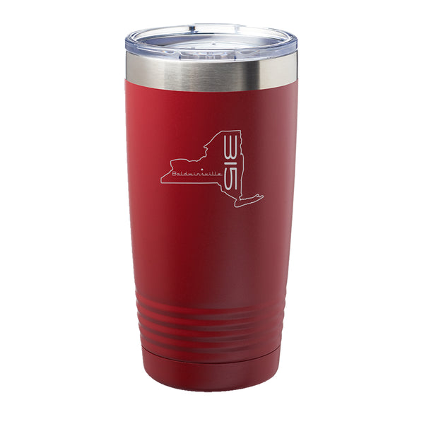 "315 Baldwinsville" Map of NY Ver. 2 20oz. Insulated Tumbler