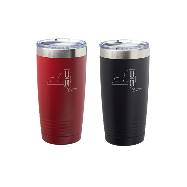 "315 Baldwinsville" Map of NY Ver. 2 20oz. Insulated Tumbler