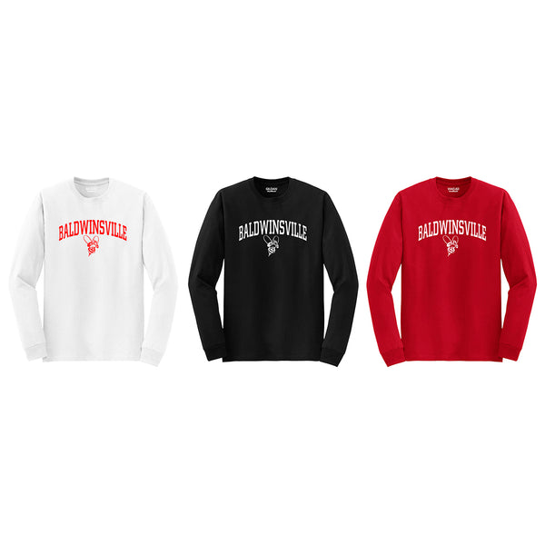 Single-Color "Baldwinsville" Long-Sleeve