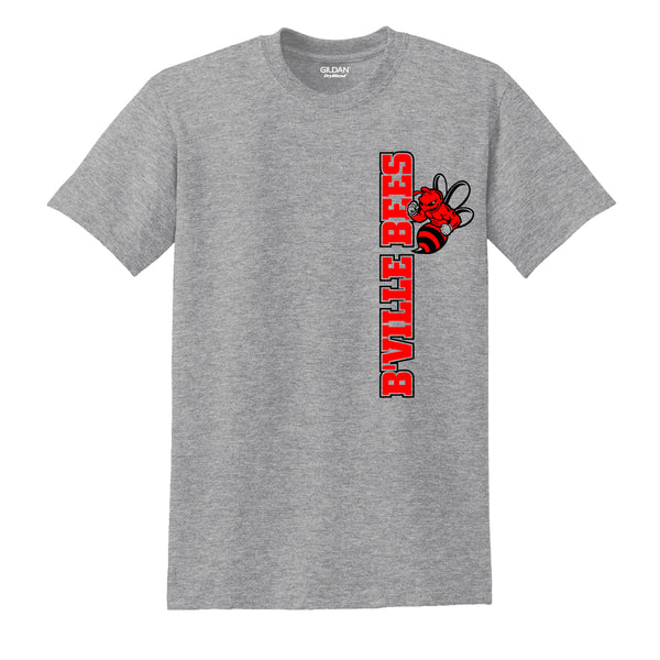 "B'Ville Bees" Left Side Logo T-shirt