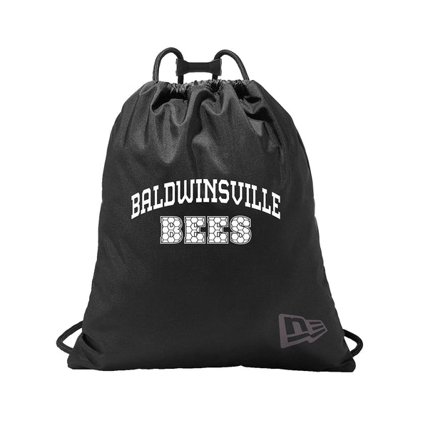 "Baldwinsville Bees" Honeycomb Cinch Bags