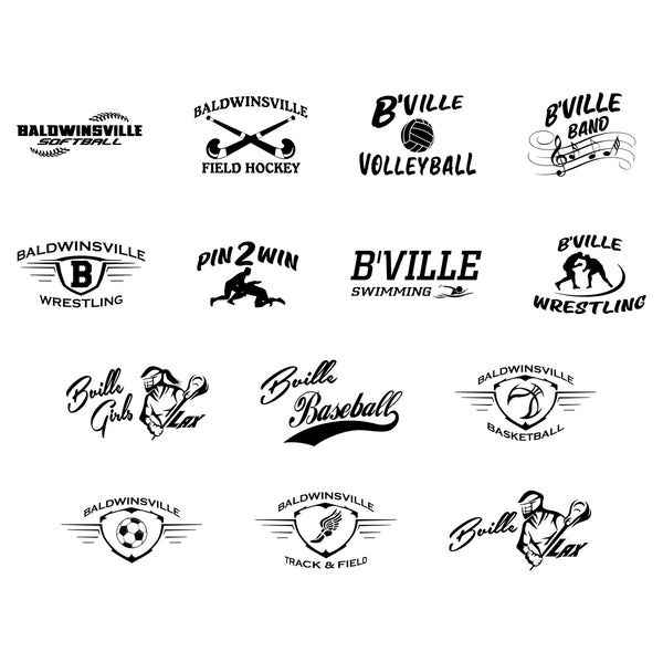 B'Ville Sports-Themed Face Masks