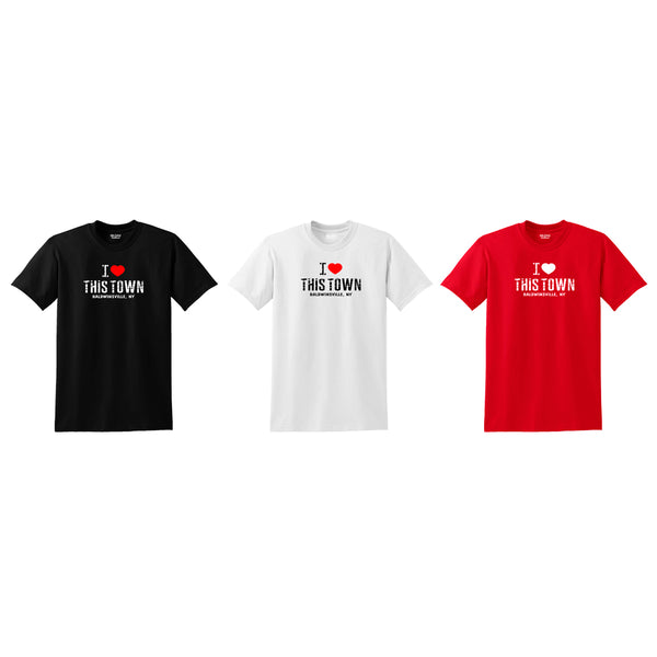 "I Love This Town (Baldwinsville, NY)" T-shirt