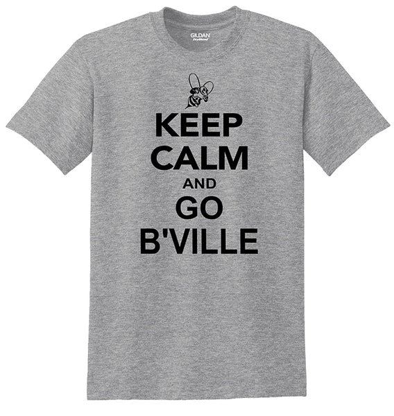 "Keep Calm and Go B'Ville" T-shirts