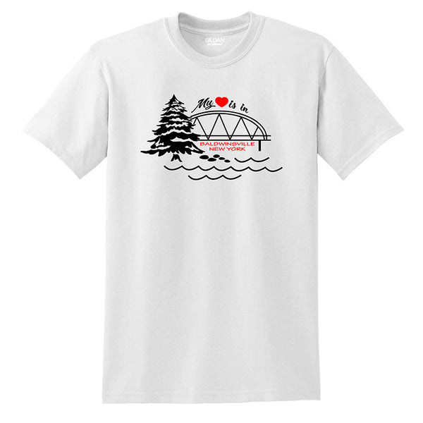 "My Heart is in Baldwinsville" T-shirts