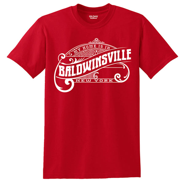 "My Home is in Baldwinsville" T-shirts
