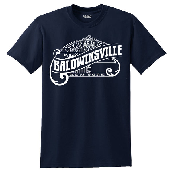 "My Home is in Baldwinsville" T-shirts