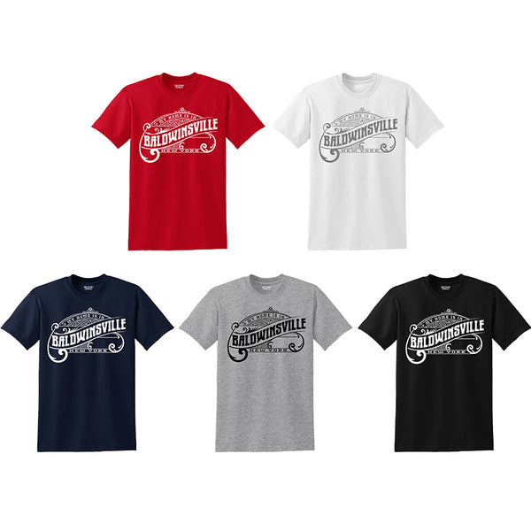 "My Home is in Baldwinsville" T-shirts