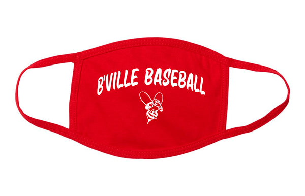 Red B'Ville Face Masks