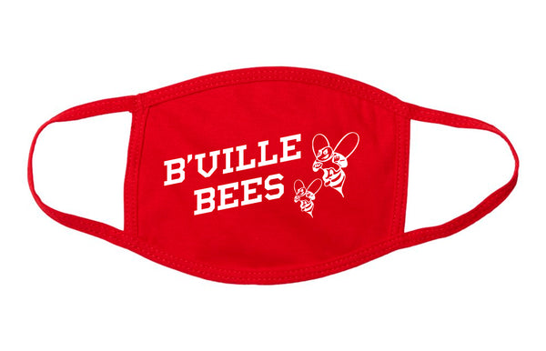 Red B'Ville Face Masks