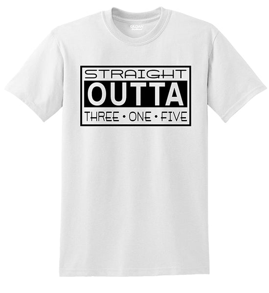 "Straight Outta Three-One-Five" T-shirts