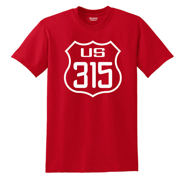 "US 315" T-shirts