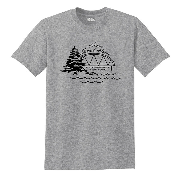 (Single-Color) "Home Sweet Home" Village of Baldwinsville T-shirts