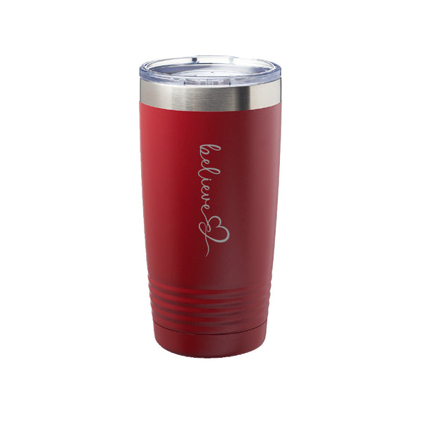 Huntington Classic Tumbler w/ BELIEVE Logo