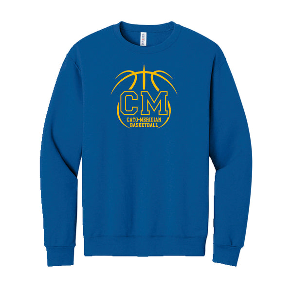 Cato-Meridian Basketball "CM" Crewneck