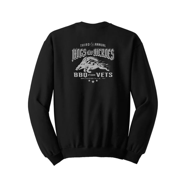 Hogs For Heroes Crewneck