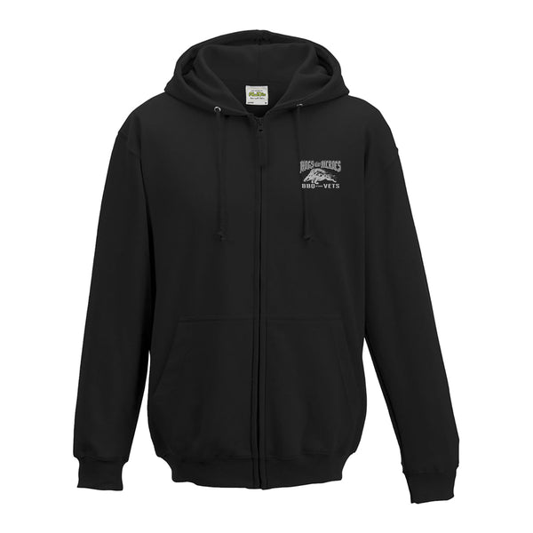 Hogs For Heroes Full-Zip Hoodie