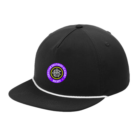 CBA Hockey 5-Panel Poly Rope Cap