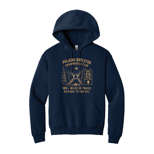 PBSC "Trail C5 / 100+ Miles of Trails" Hoodie