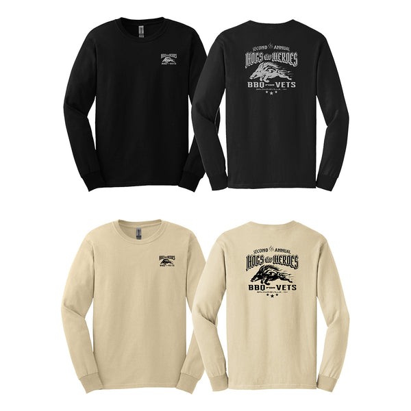 Hogs For Heroes Long Sleeve Shirt