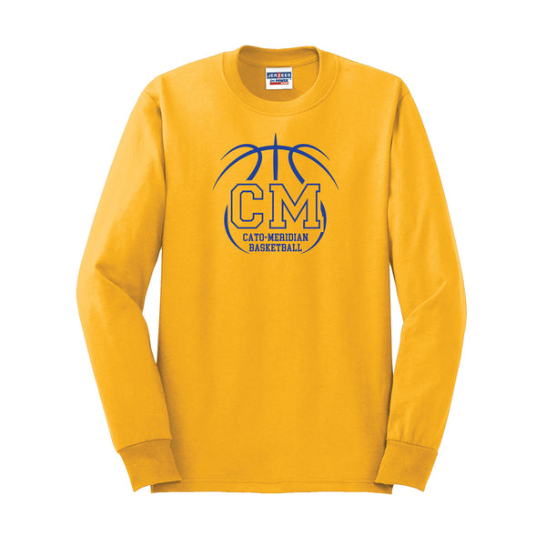 Cato-Meridian Basketball "CM" Long Sleeve Shirt