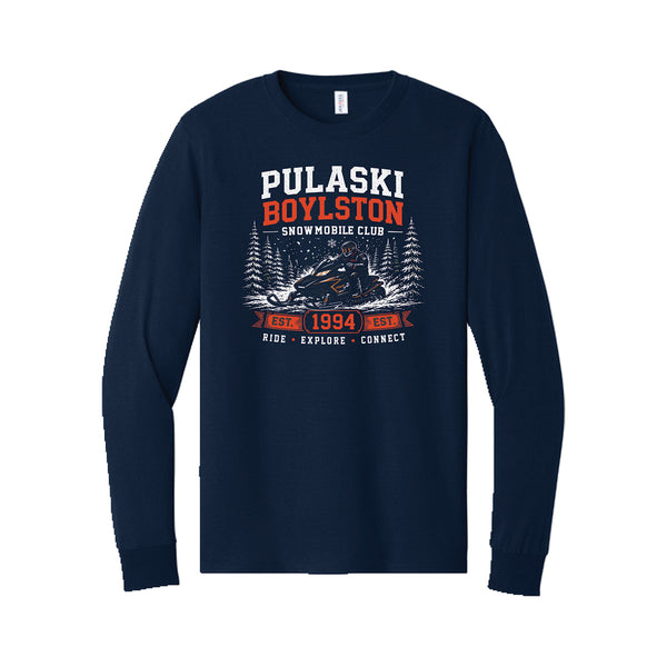 PBSC "Ride, Explore, Connect" Long Sleeve Shirt