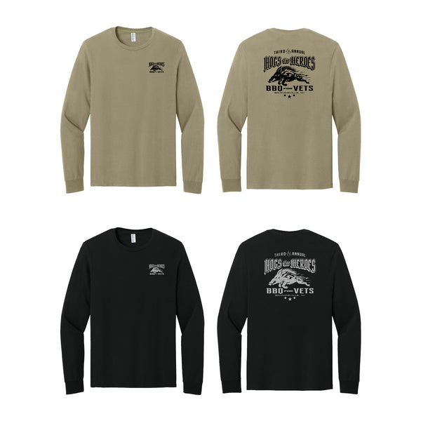 Hogs For Heroes Long Sleeve Shirt