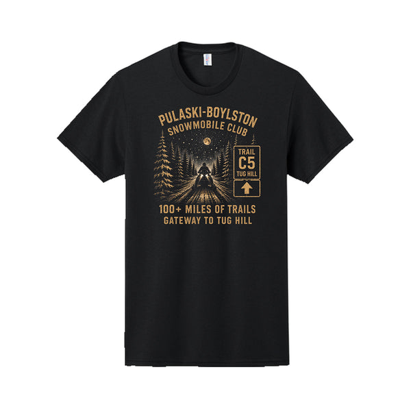 PBSC "Trail C5 / 100+ Miles of Trails" Shirt
