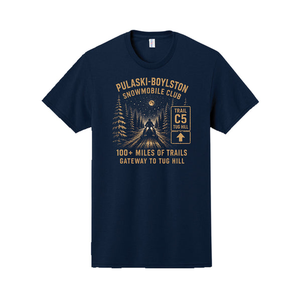 PBSC "Trail C5 / 100+ Miles of Trails" Shirt