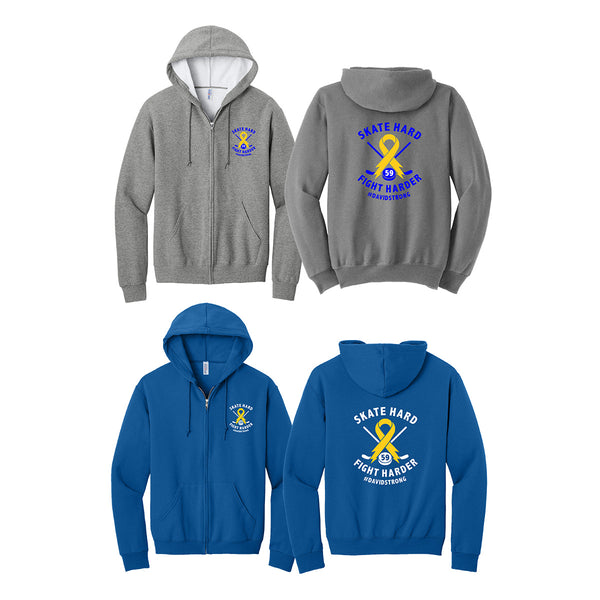 #DavidStrong Zip-Up Hoodie