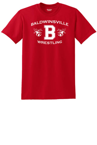 Gildan Short Sleeve T-Shirt - Baldwinsville Wrestling - Red