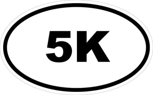 "5K" Decal