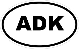 "ADK" Decal
