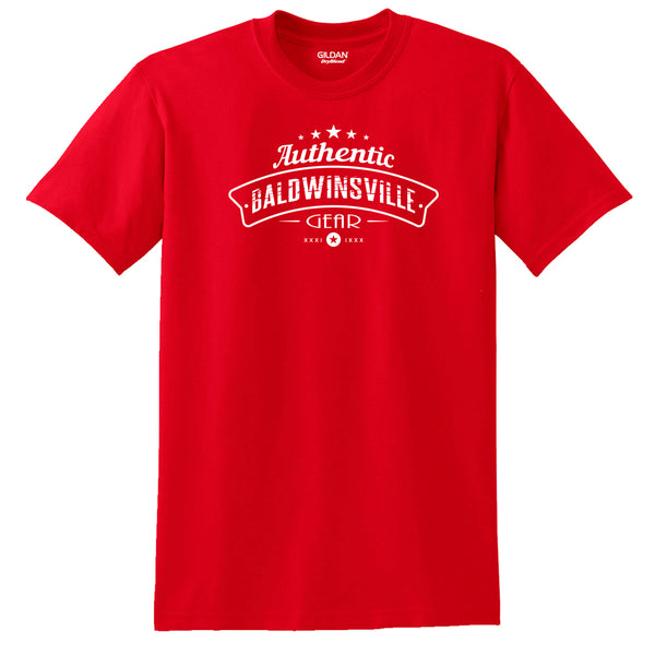 "Authentic Baldwinsville Gear" T-shirt