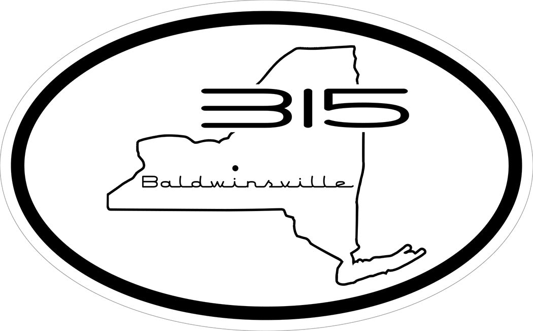 "315 Baldwinsville" v.3 Decal