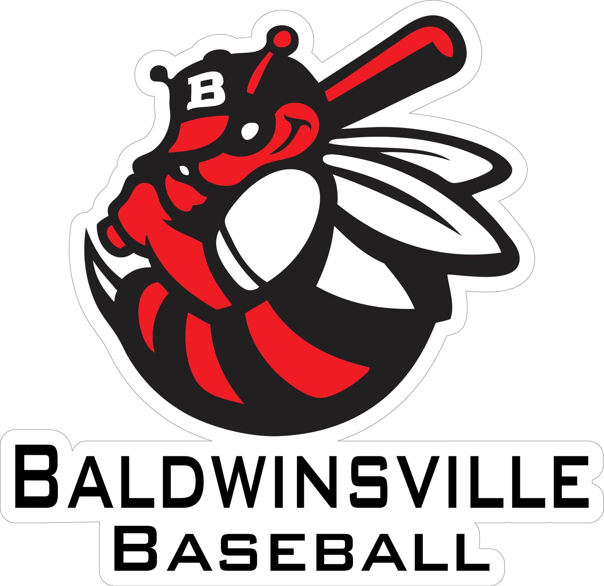 "Baldwinsville Baseball" Decal