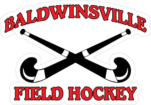 "Baldwinsville Field Hockey" Decal