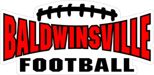 "Baldwinsville Football" Decal (Cropped)