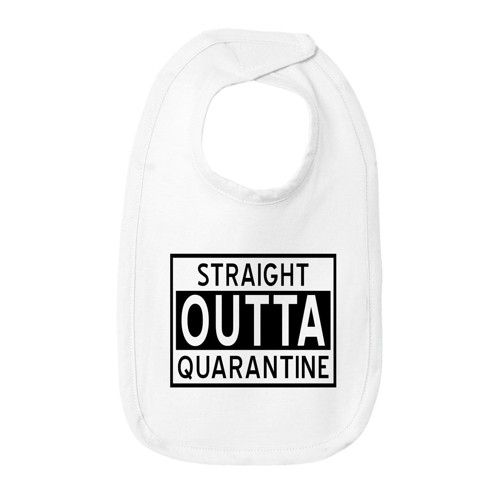 "Straight Outta Quarantine" Bib