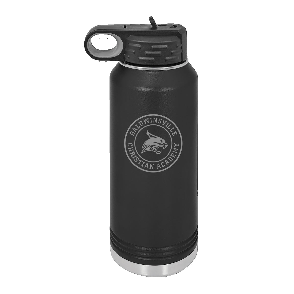 BCA 20oz Insulated, Laser-Engraved Water Bottle